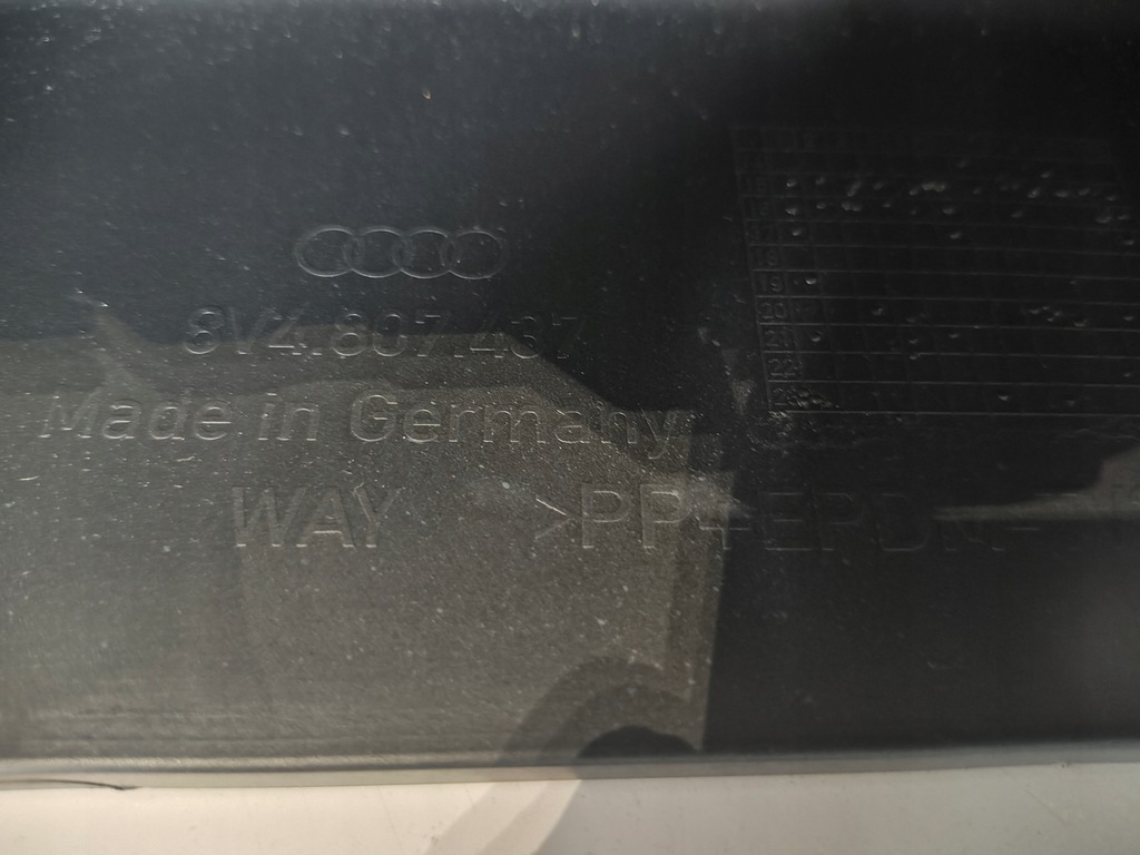 фото №7, Бампер перед передний audi rs3 12-16 rok 8v4 pod омыватель 8v4807437