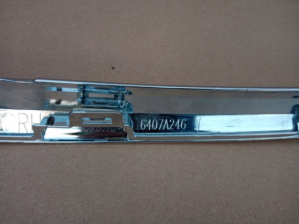 фото №13, Mitsubishi eclipse cross правый хром бампера 2016