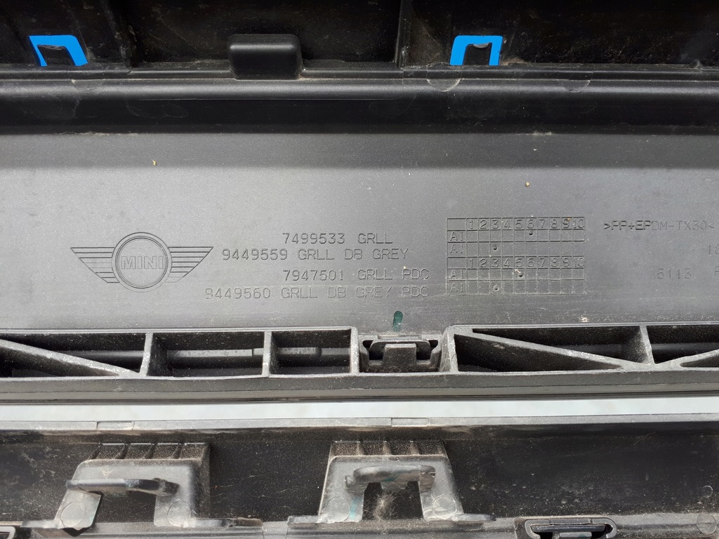 фото №11, Mini cooper r56 se electric 19- решітка радіатора решітка радіатора перед