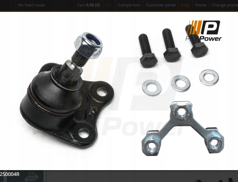 фото №2, Шарова опора важеля vw