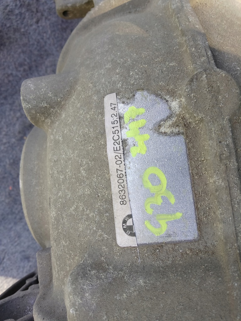 фото №5, Дифференциал мост задняя 2,47 bmw 5 g30 g31