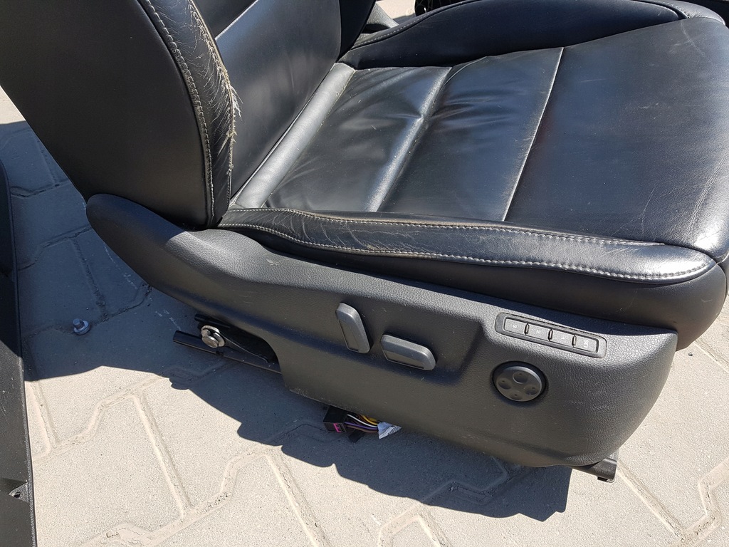 фото №7, Skoda superb ii 2 08r- sedan сиденья кожаный заднее сиденье