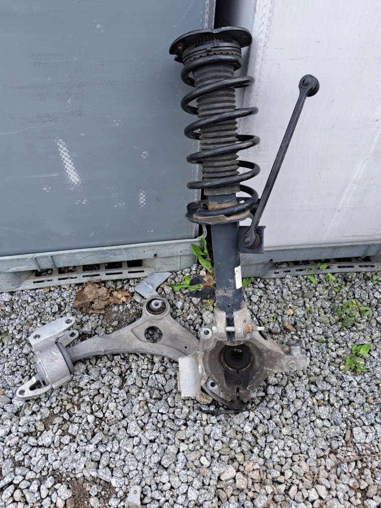 фото №3, Поворотный кулак амортизатор рычаг правый перед range evoque 2 k8d2-3k206-ac