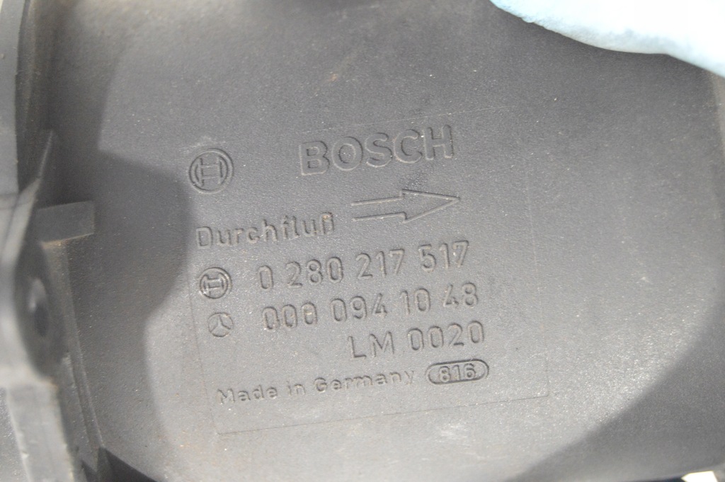 фото №7, Расходомер воздуха mercedes w140 s klasa 2.8 3.2 0000941048 оригинал