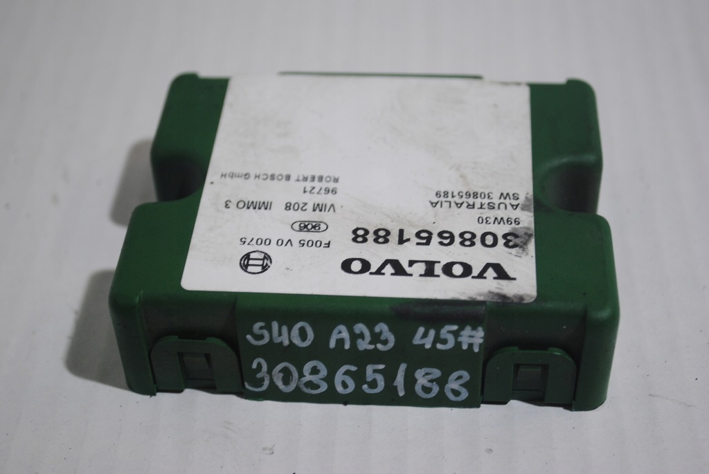фото №5, Модуль імобілайзер volvo s40 30865188