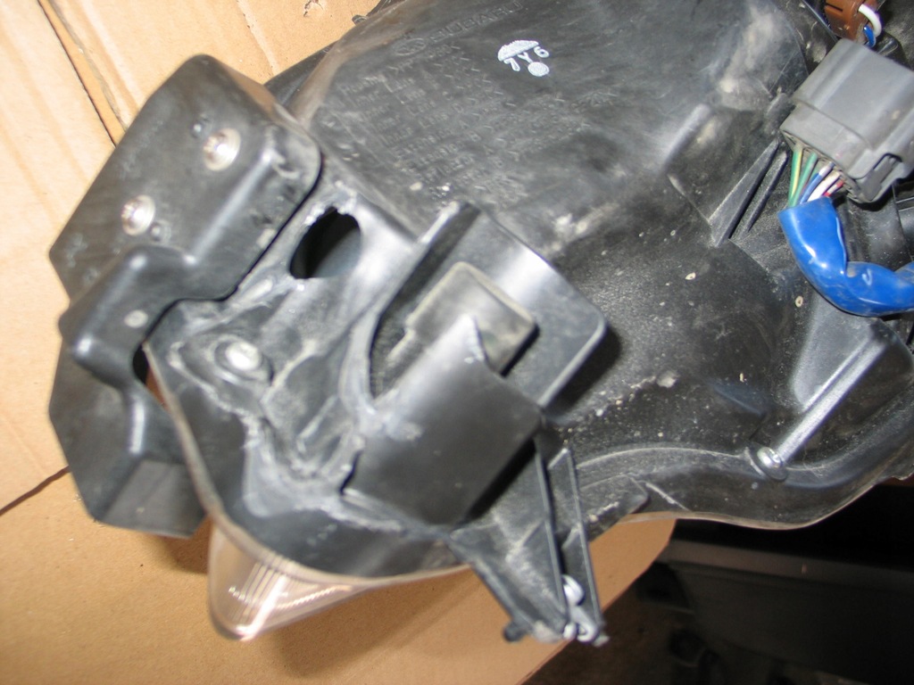 фото №13, Лампа перед led subaru legacy outback 14- europa