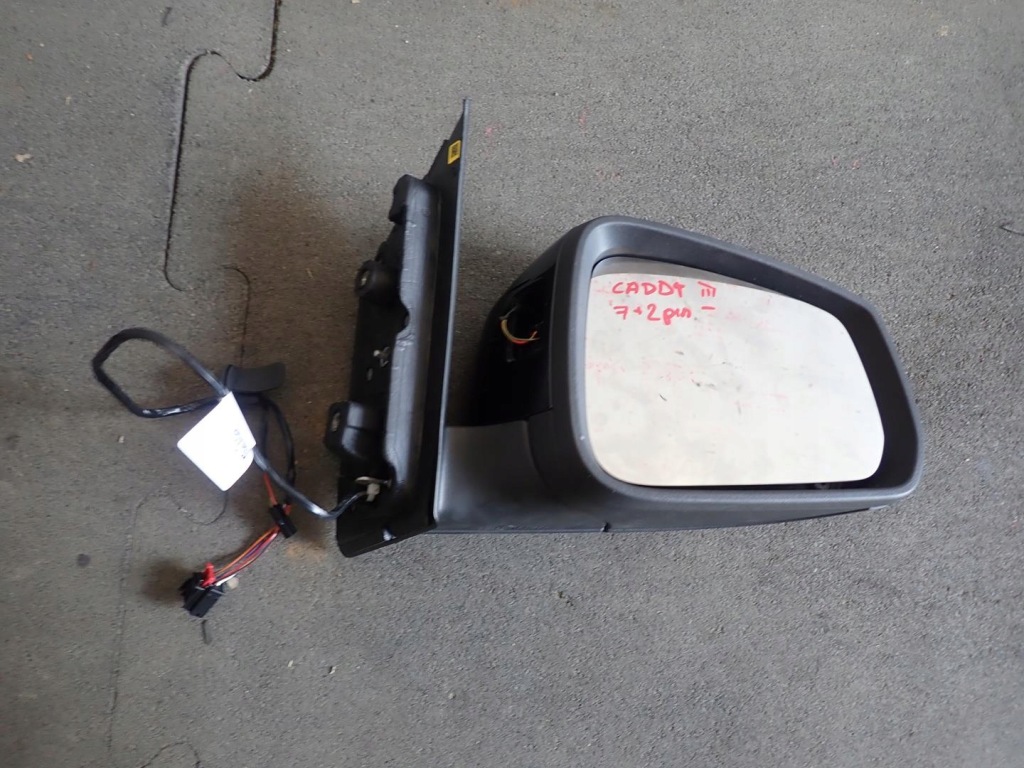 фото №1, Дзеркало праве vw caddy 2020- 7+2pin