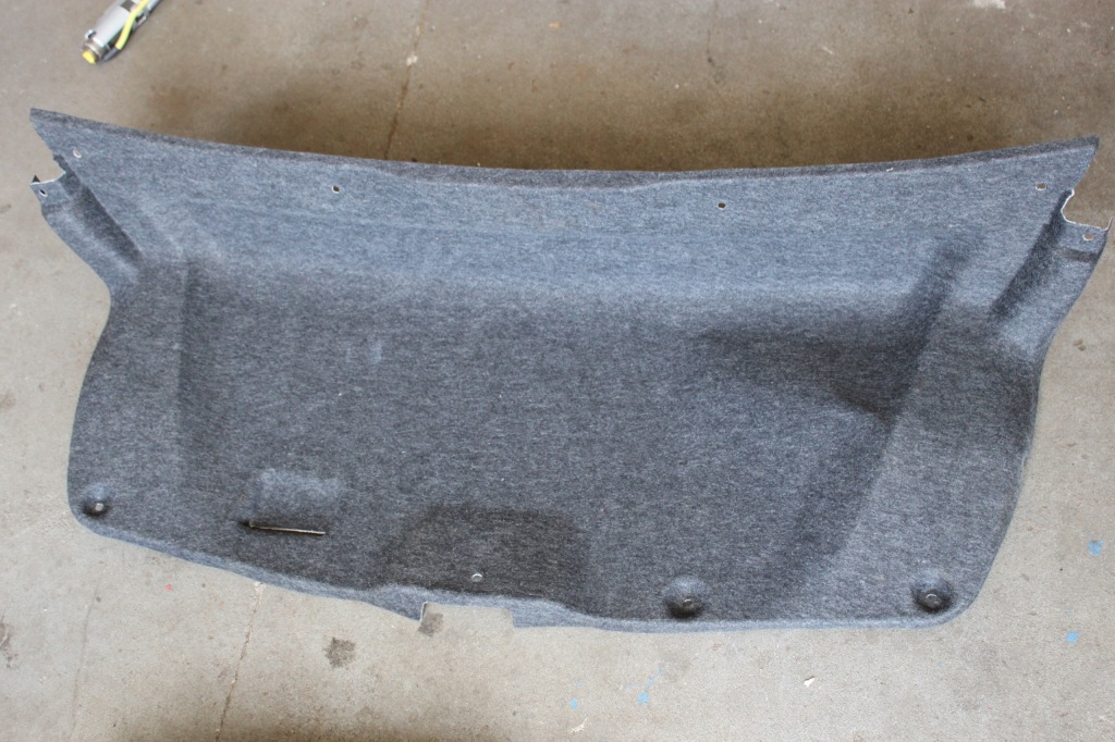 фото №1, Honda accord viii sedan обивка крышки задняя