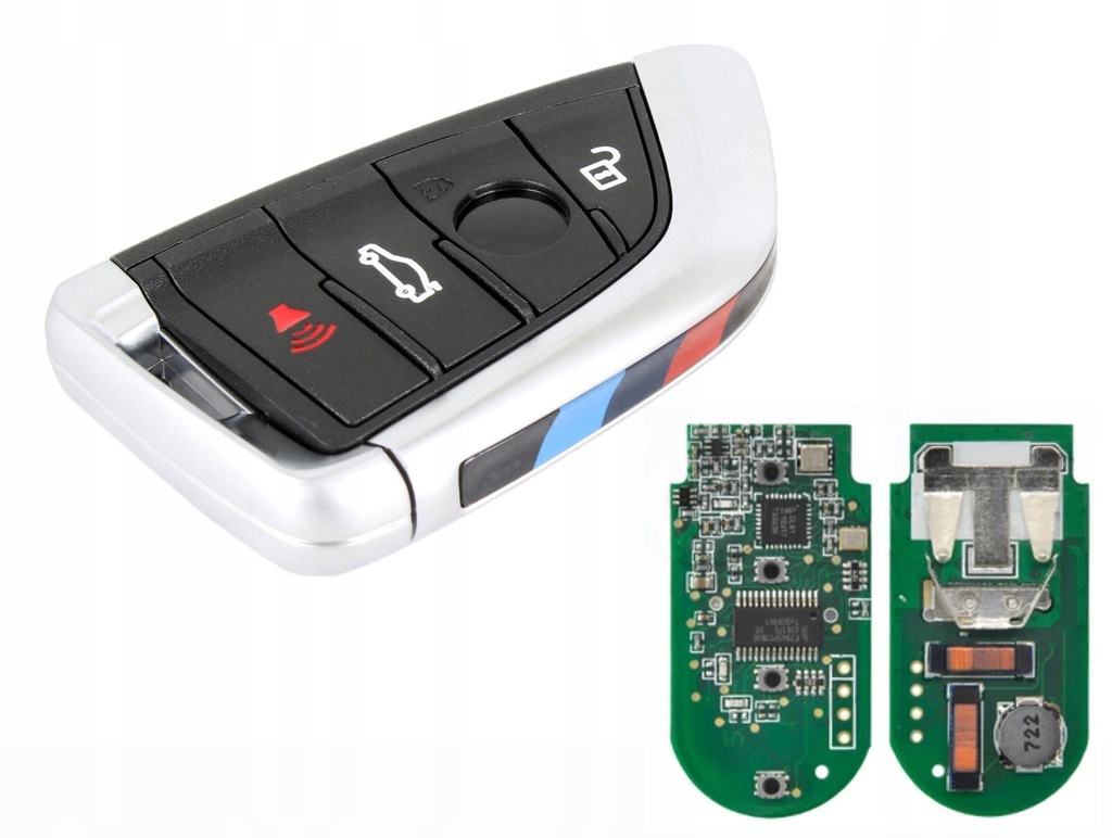 фото №1, Ключ pilot жало 4 кнопки bmw 434mhz pcf7953