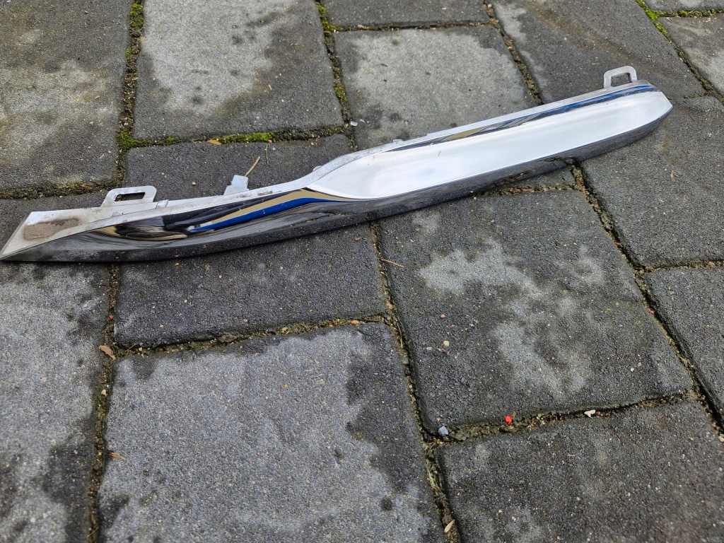фото №1, Bmw 3 f30 lift ліва молдинг хром бампера перед оригінал