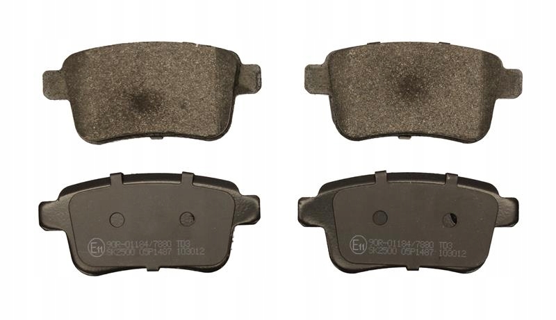 фото №1, Гальмівні колодки гальмівні starline задня renault kangoo