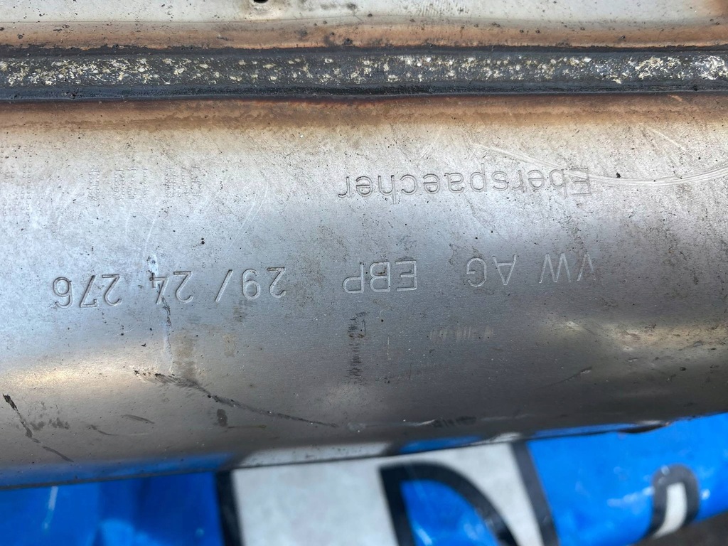 фото №12, Porsche cayenne 9y гасник вихлоп 9y0253601b