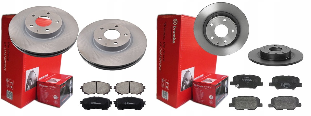 фото №1, Тормозные диски тормозные колодки p+t brembo mazda 6 gl gj