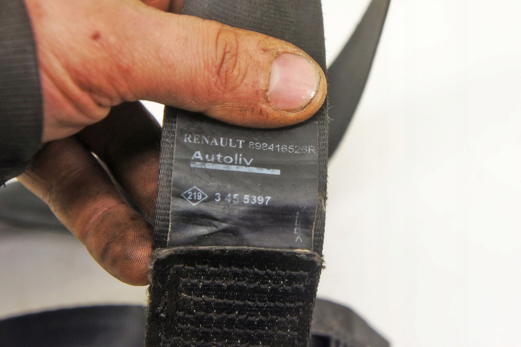 фото №6, Nm094 dacia lodgy pas безпеки правий задня