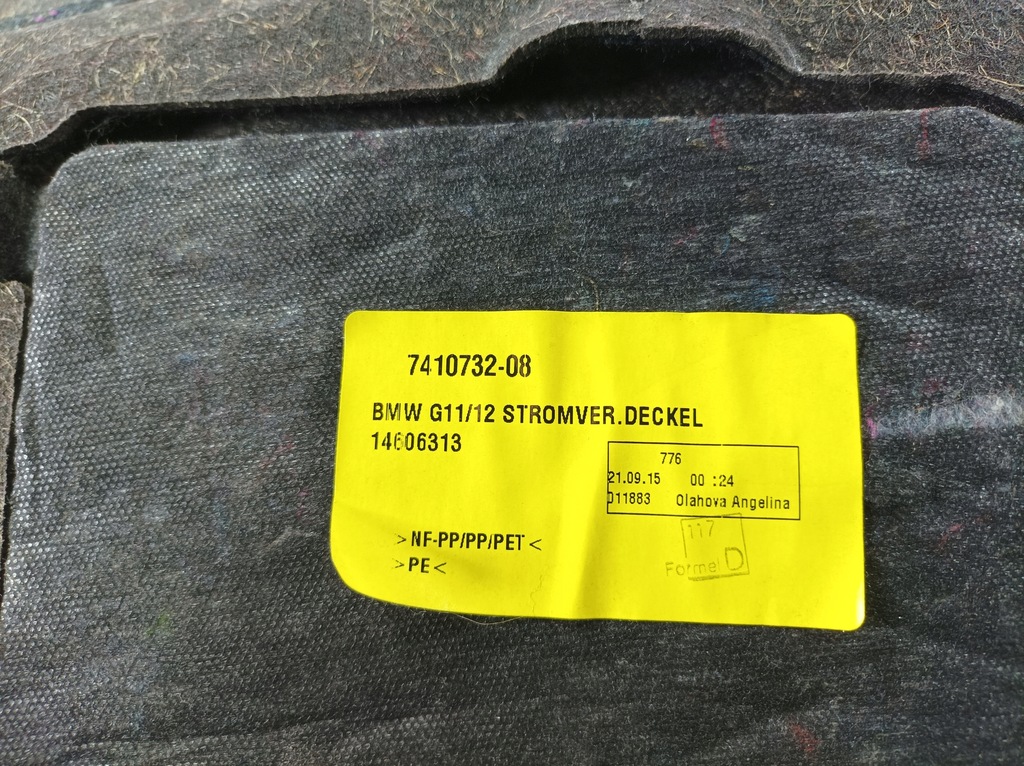 фото №9, Bmw 7 g11 g12 обивка багажника правая 7344686