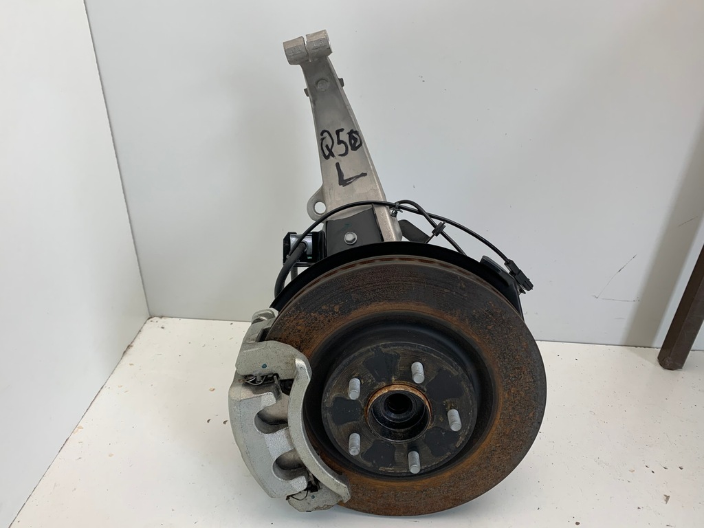 фото №1, Infiniti q50 2.2 поворотний кулак передня ліва перед диск супорт ступиця demo