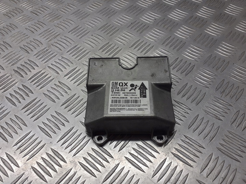 фото №1, Модуль подушка безпеки opel zafira b 13246046