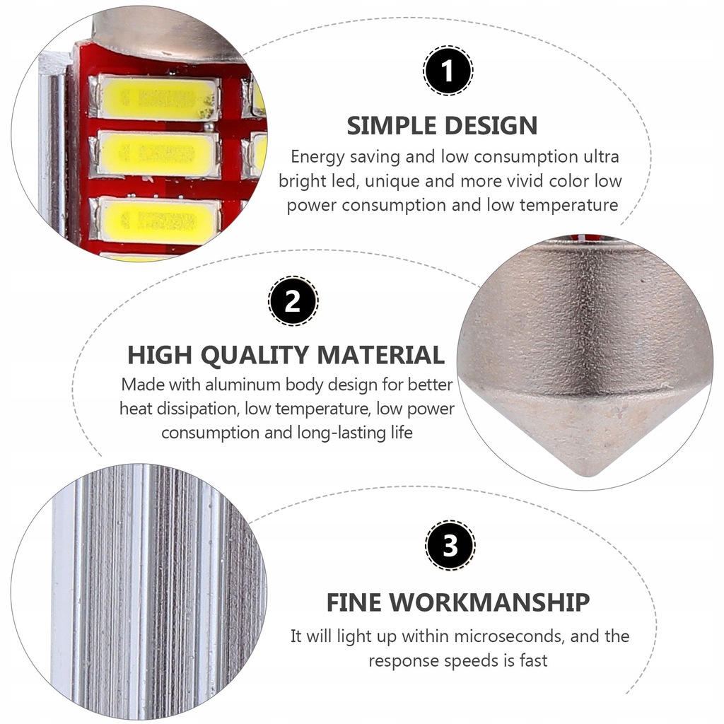 фото №2, Освещение кровельные автомобиля лампа номерного знака