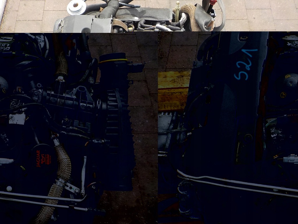 фото №8, Jaguar xf 09r 2.7 d v6 207km двигатель ajd kompletny