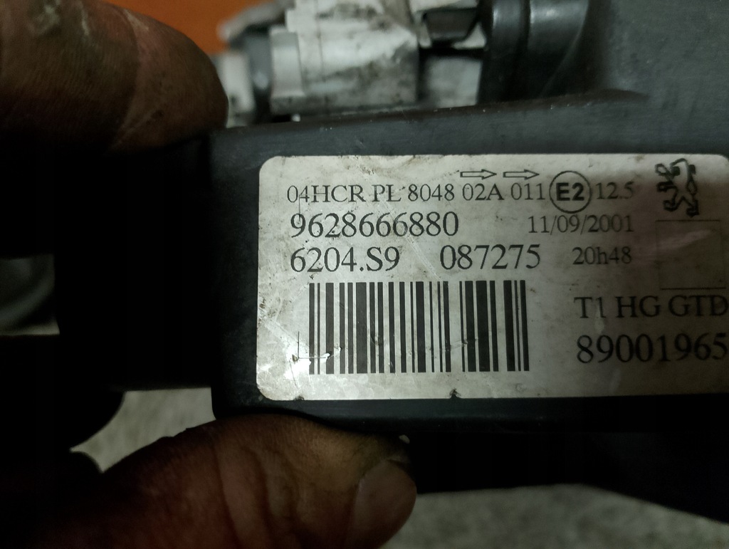 фото №8, Лампа левый перед peugeot 206 lift 2003-2009 europa 9628666880