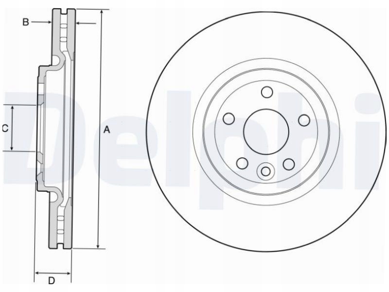 фото №2, Тормозные диски перед land rover range rover velar 2.0 3.0 17-