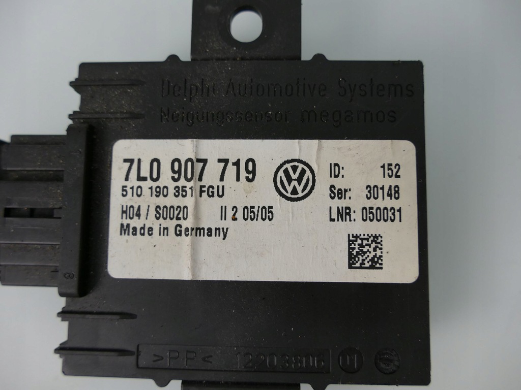 фото №2, Porsche cayenne 9p модуль крену сигналізація vw