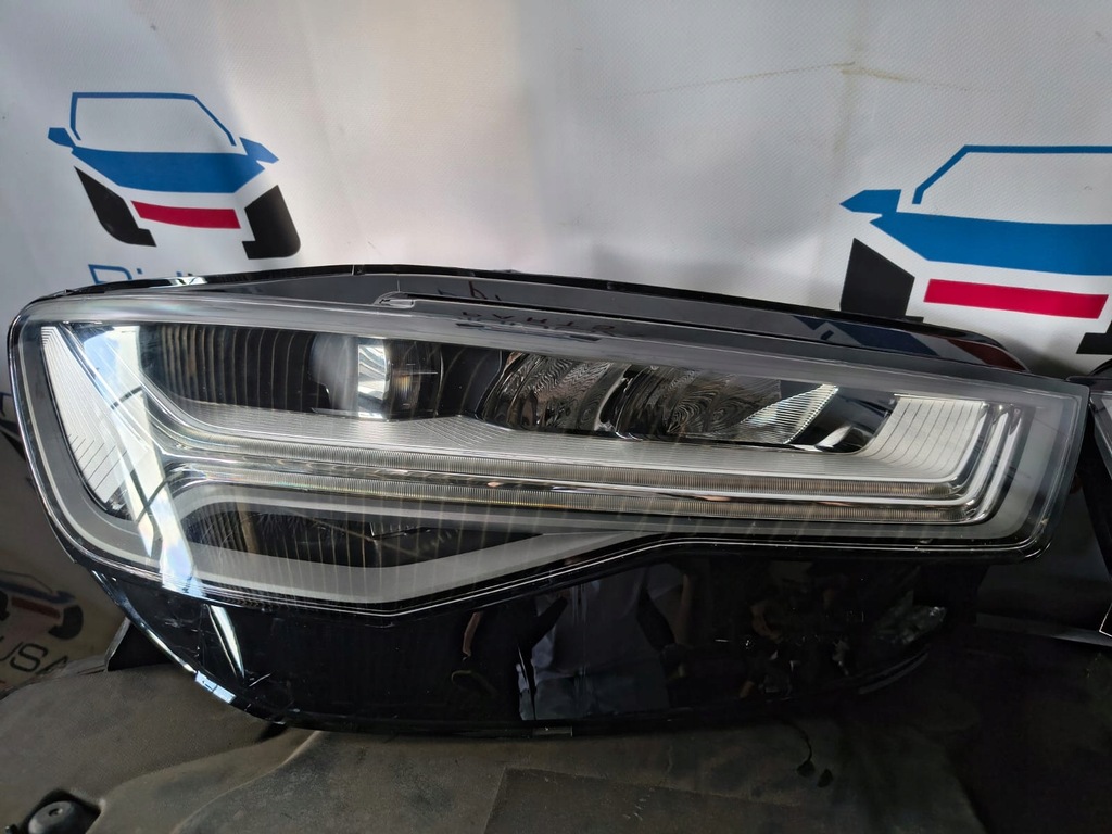 фото №12, Бампер передній kompletny лампи full led радіатор audi a6 c7 lift 3.0