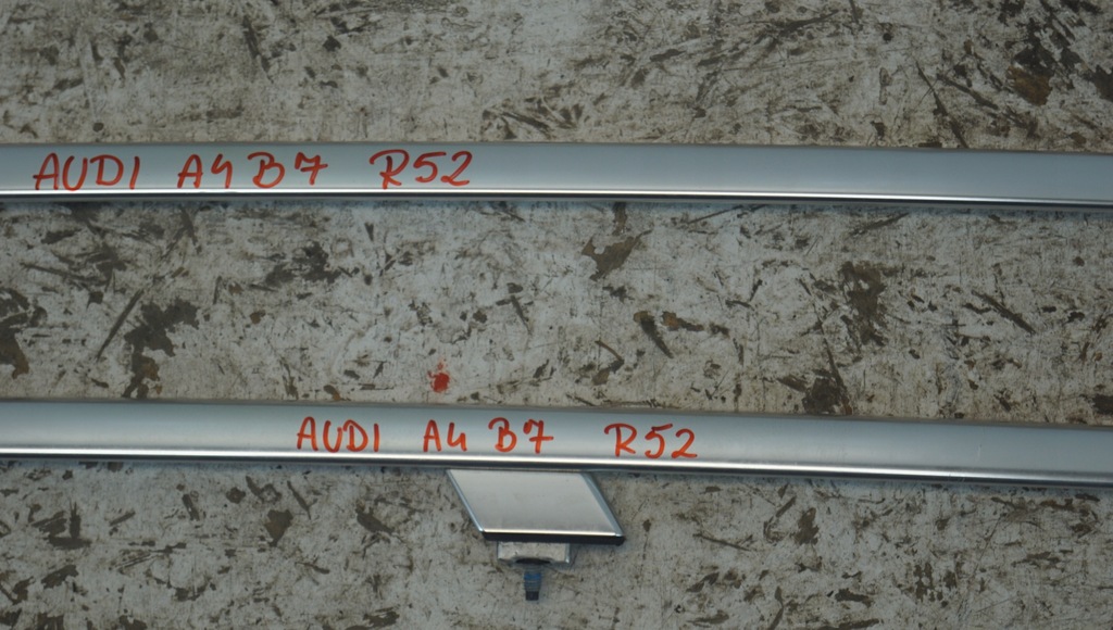 фото №5, Рейлинги накладки кровельные audi a4 b7