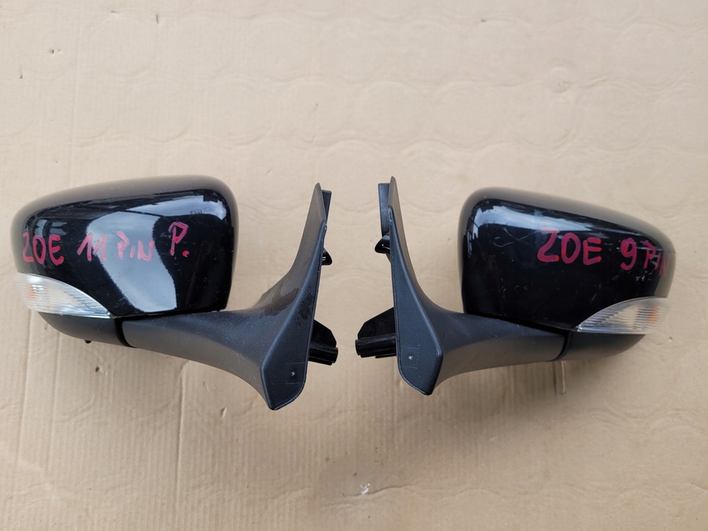 фото №1, Дзеркало ліва 9pin праве 11pin renault zoe