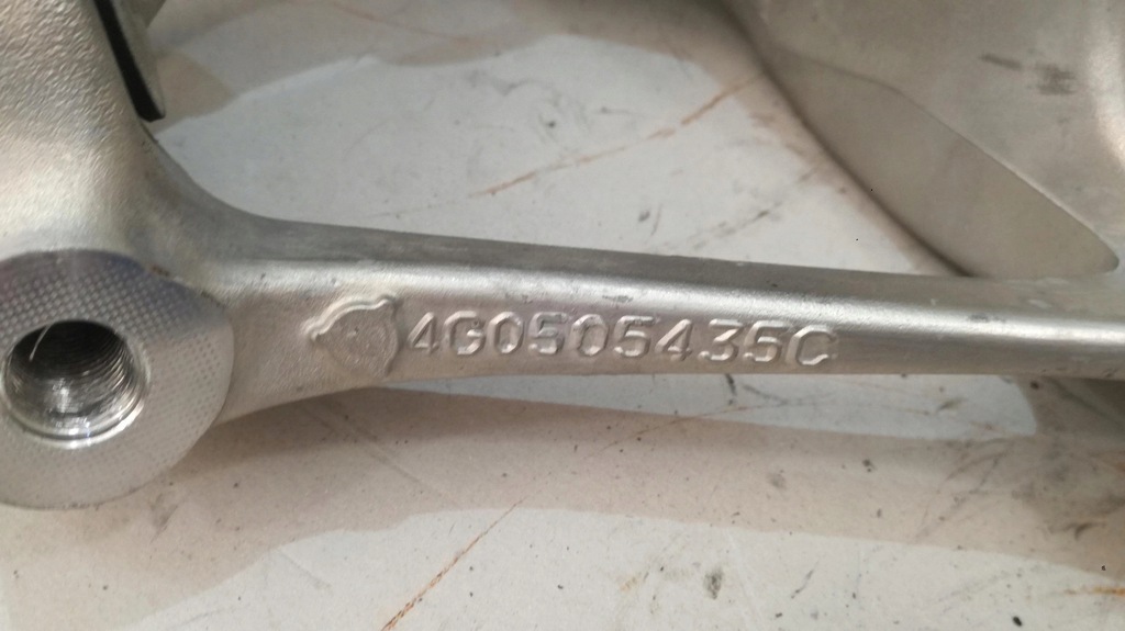 фото №10, Audi a6 a7 4g c7 поворотный кулак левый задняя 4g0505431c