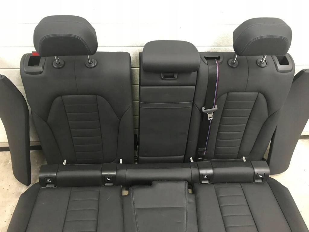 фото №8, Bmw ix3 g08 x3 g01 2022 lift сиденья перед заднее сиденье задняя кожа niebieska nić uk