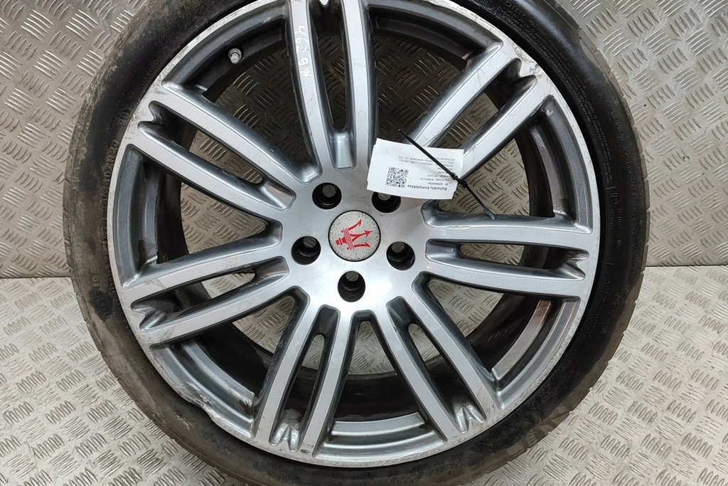 фото №5, Maserati ghibli m157 набір диск алюмінієвих з шинами 670016860 3.0d 2016