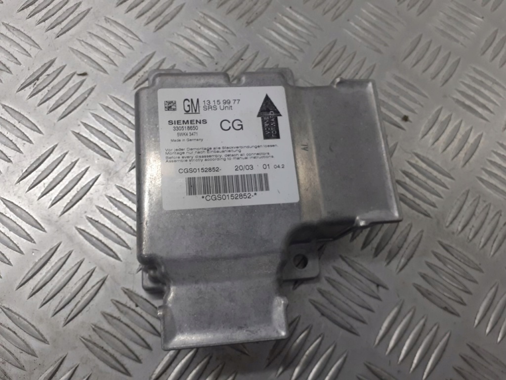 фото №1, Модуль подушка безпеки opel signum 13159977
