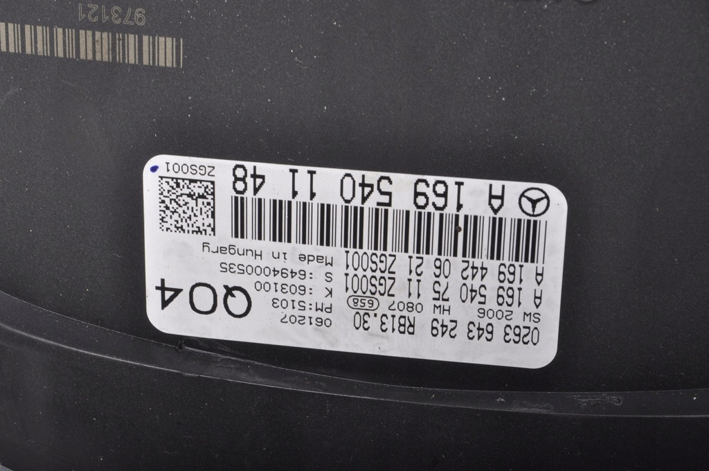 фото №7, Mercedes w169 счетчик приборы a1695401148 anglik