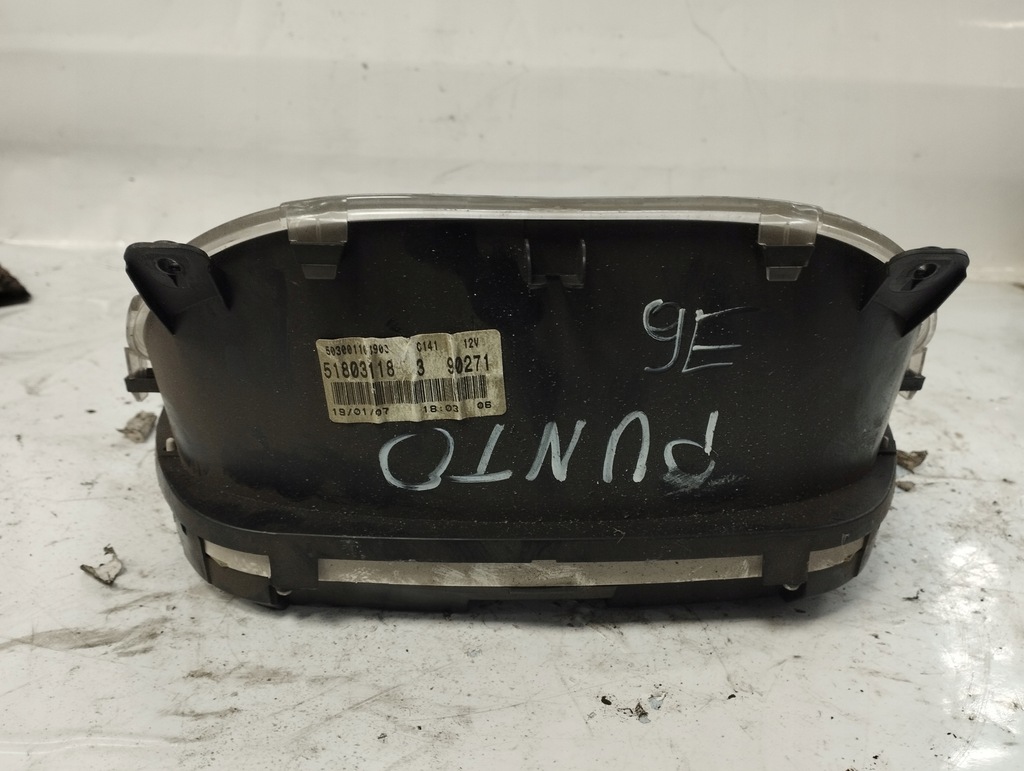 фото №9, Fiat punto счетчик приборы 90271 51803118 503001108906