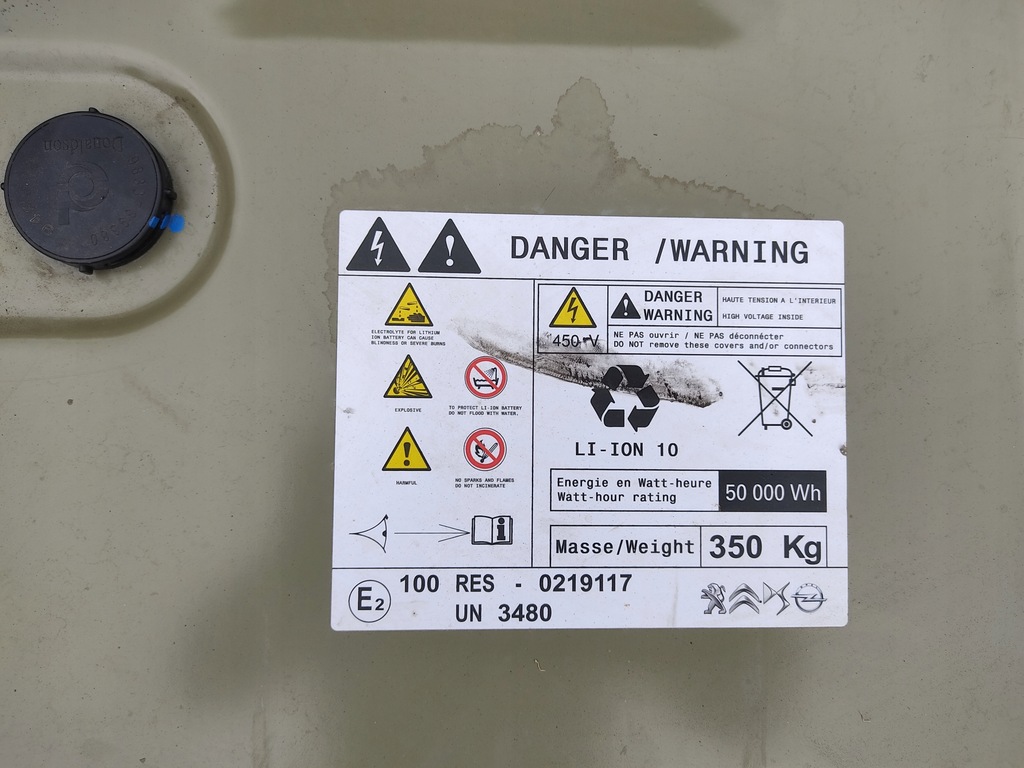 фото №13, Акумулятор акумулятор opel e-corsa corsa f 9840594080 50 kwh 2019-2024