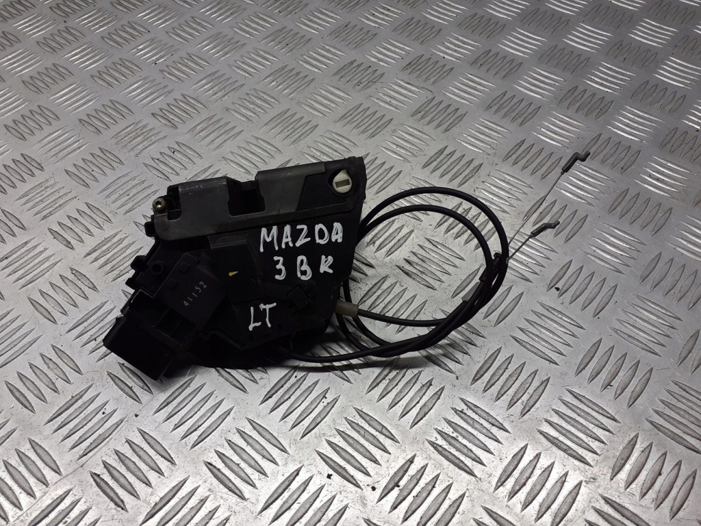 фото №1, Замок дверь левый задняя mazda 3 bk 6pin 3n6a-a26413-b