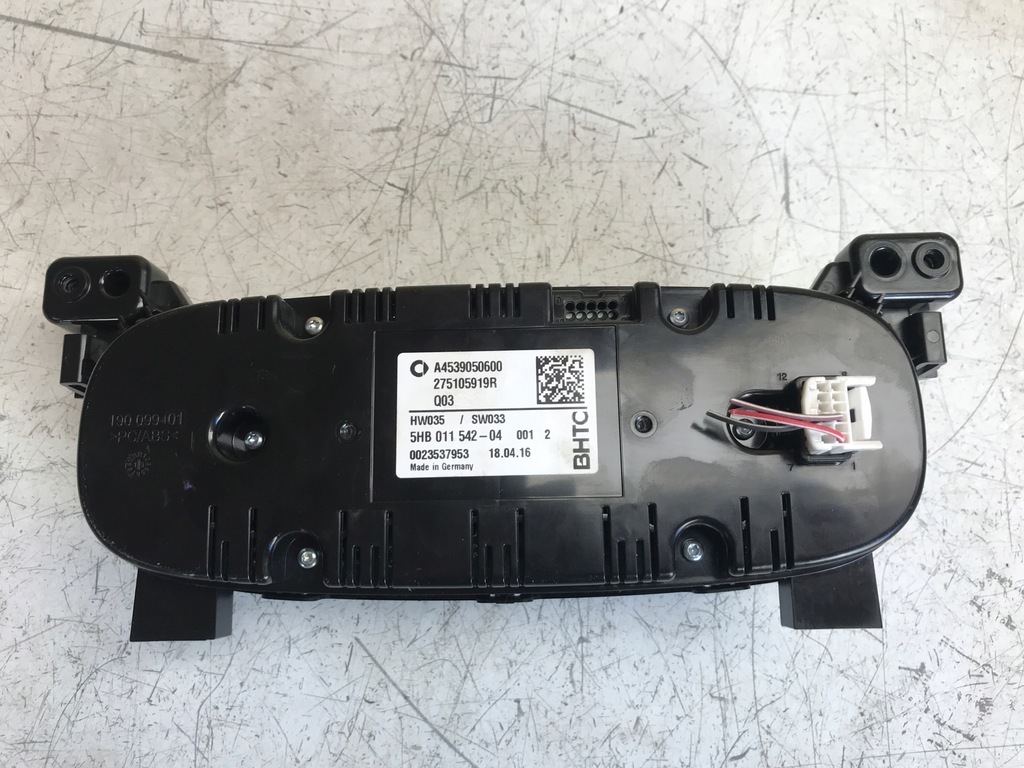 фото №4, Панель кондиціонера smart forfour 453 ii