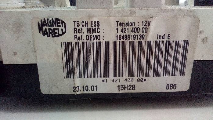 фото №9, Панель обдув peugeot 307 2002r.