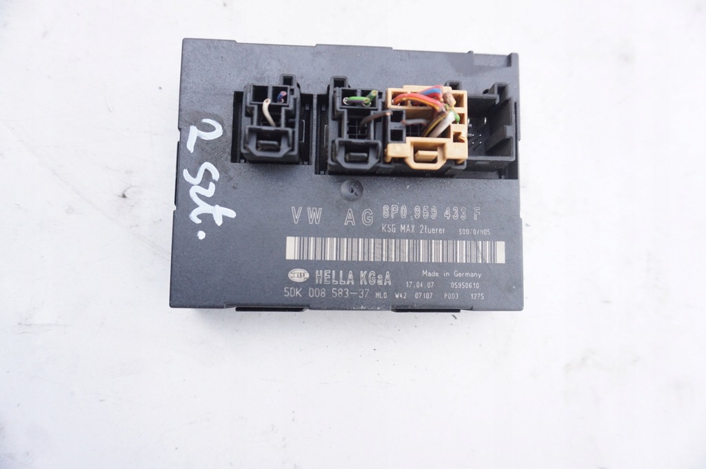 фото №1, Модуль комфорту 8p0959433f volkswagen seat skoda audi