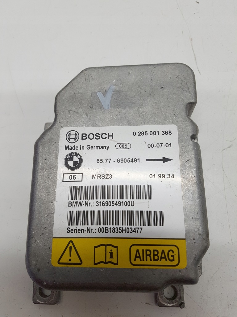 фото №1, Bmw 3 e46 cabrio датчик модуль подушка безпеки 6905491