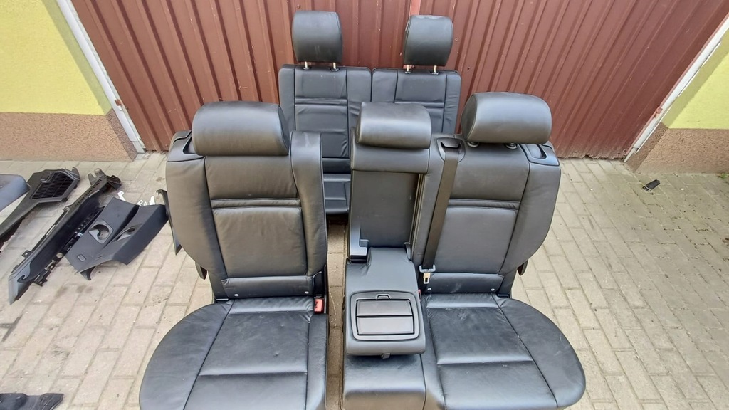 фото №11, Bmw x5 e70 сидіння оббивка шкіряний комплект