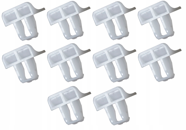 фото №1, 10x кліпса бампер накладка jeep compass renegade cherokee wrangler dodge ram