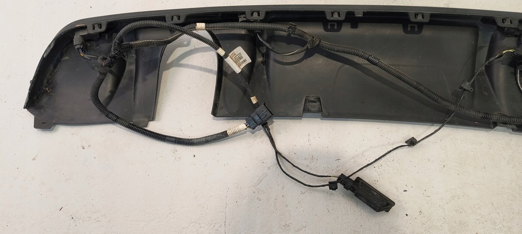 фото №7, Диффузор спойлер накладка бампера задняя citroen ds3 10-16