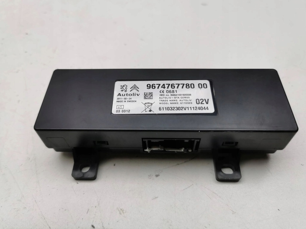 фото №1, Peugeot 508 2011 модуль / блок управления bluetooth