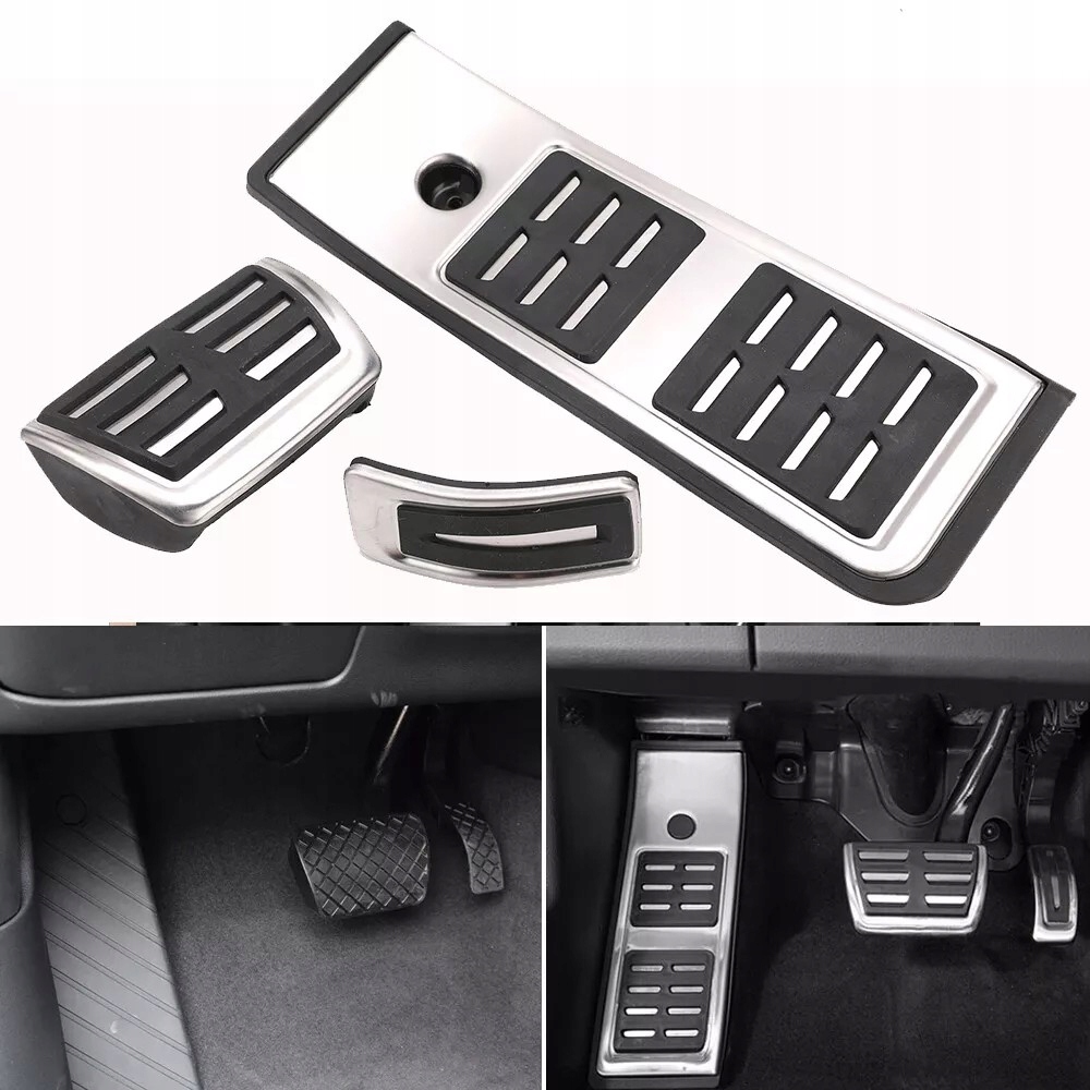 фото №13, Накладки na педали хром audi a4 b9 2015+