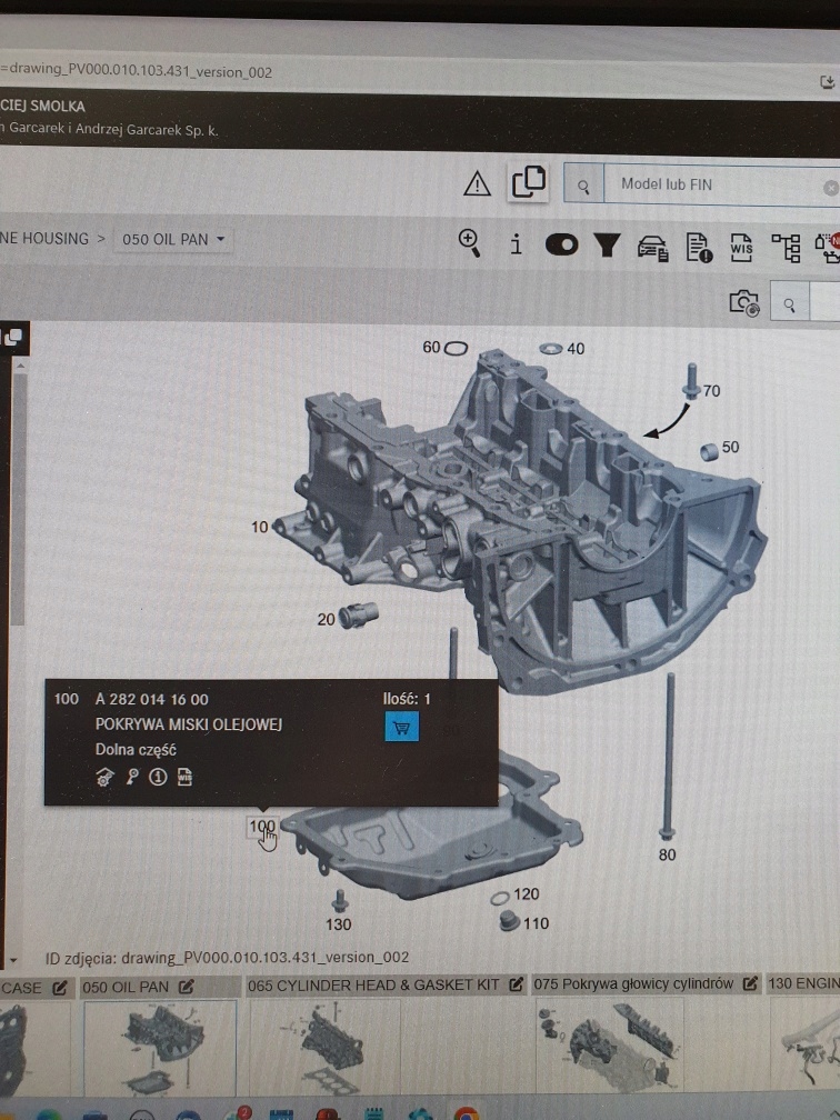 фото №8, Mercedes 177 комплектная поддон a 2820141600 a 2820143100