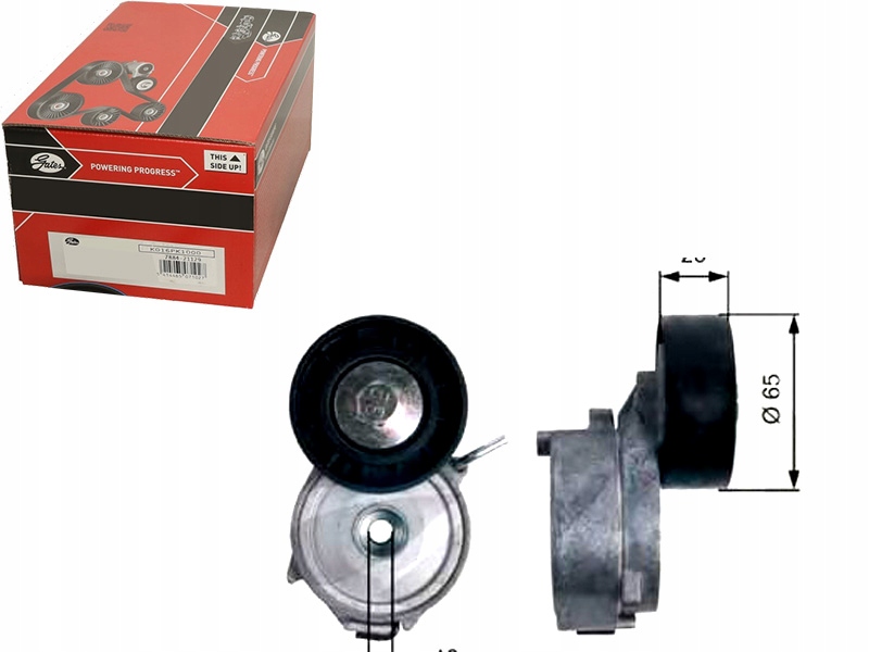 фото №1, Gates ролик натягувача citroen c5 ii 2.2 hdi rc_