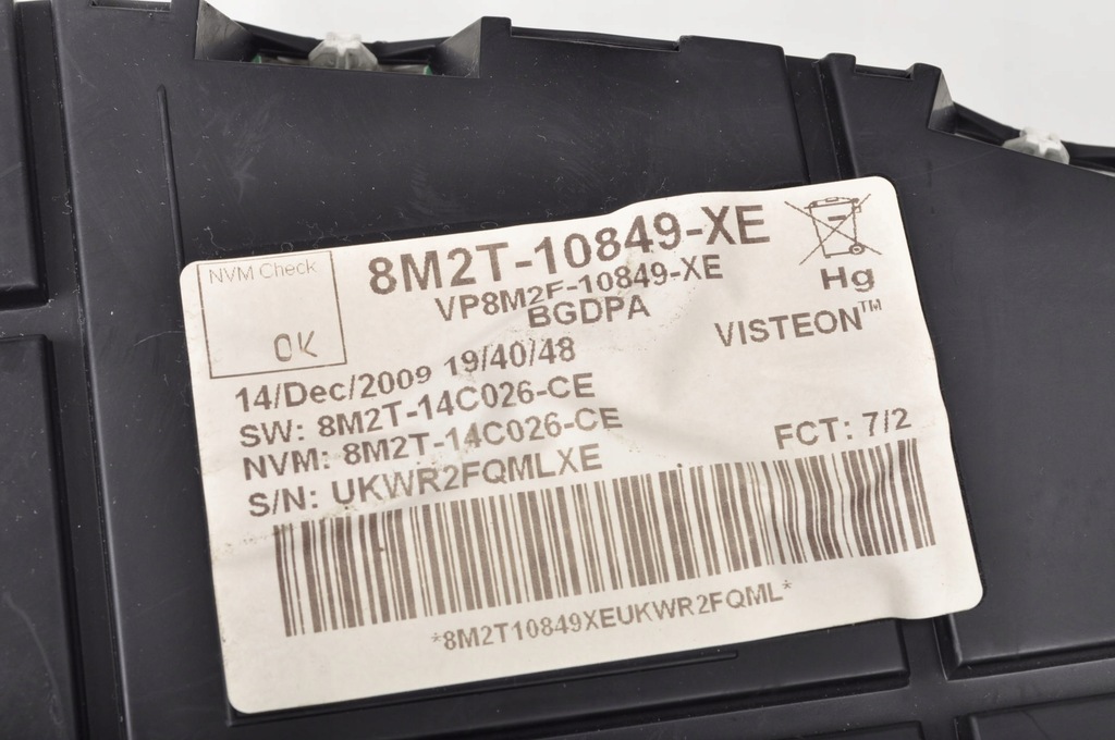 фото №7, Ford s-max лічильник прилади 8m2t-10849-xe anglik