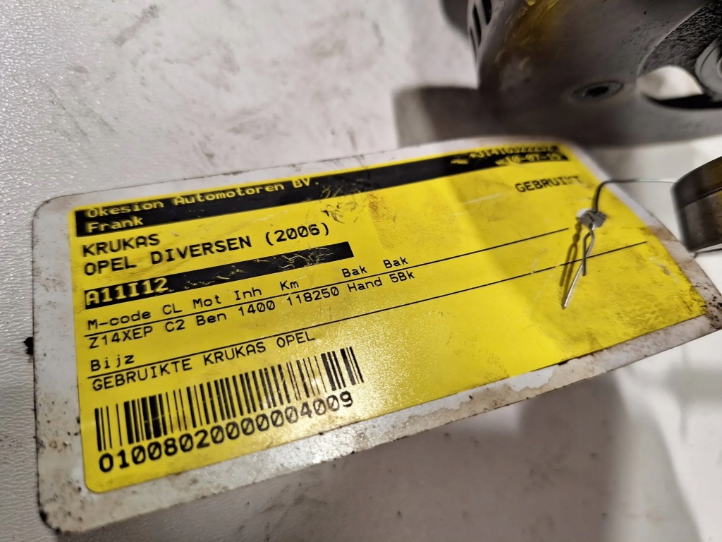 Wał коленчатый 24450968 opel corsa meriva astra h 1.4 16v z14xep 04- номинал Доставка